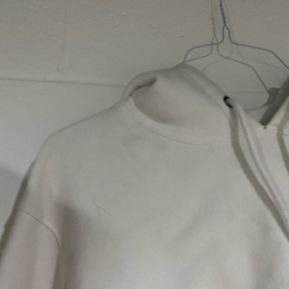 Champion Women's White Hoodie Sweater medium - Picture 2 of 4